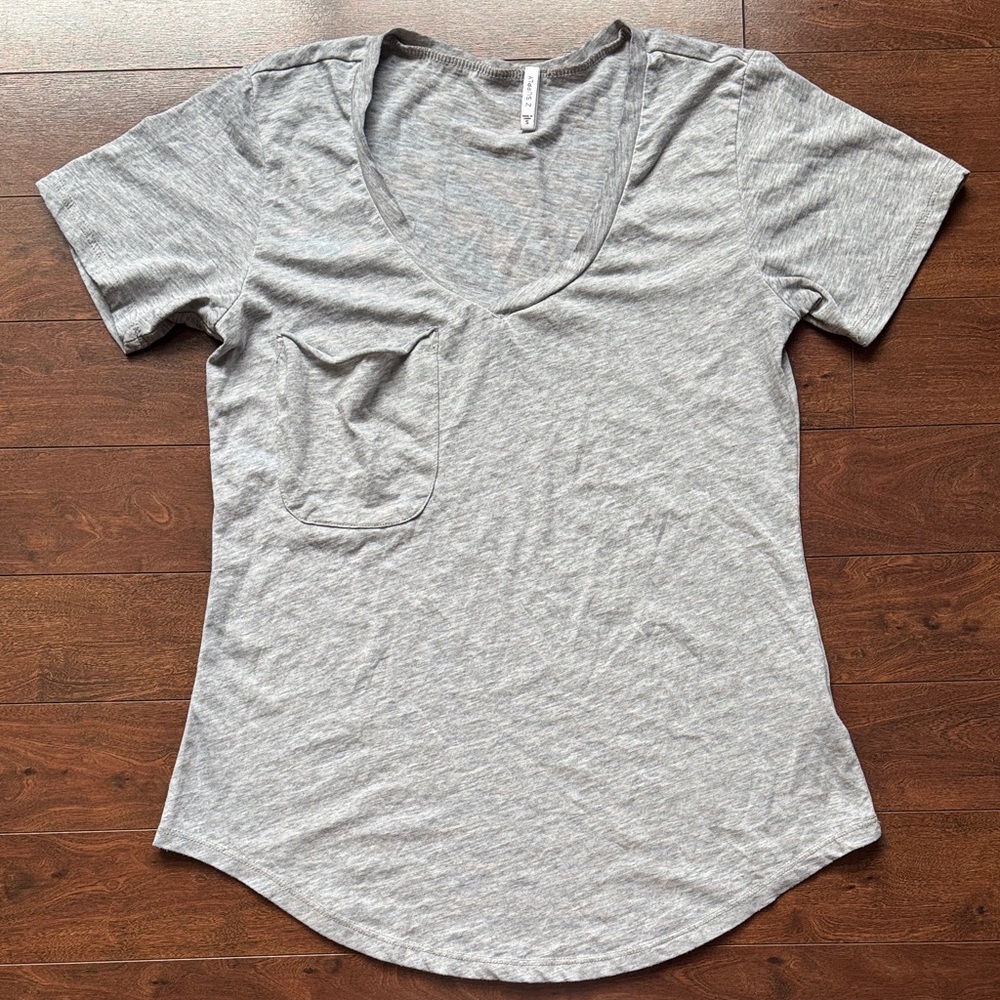 Z Supply Pocket Tee - Heathered Grey